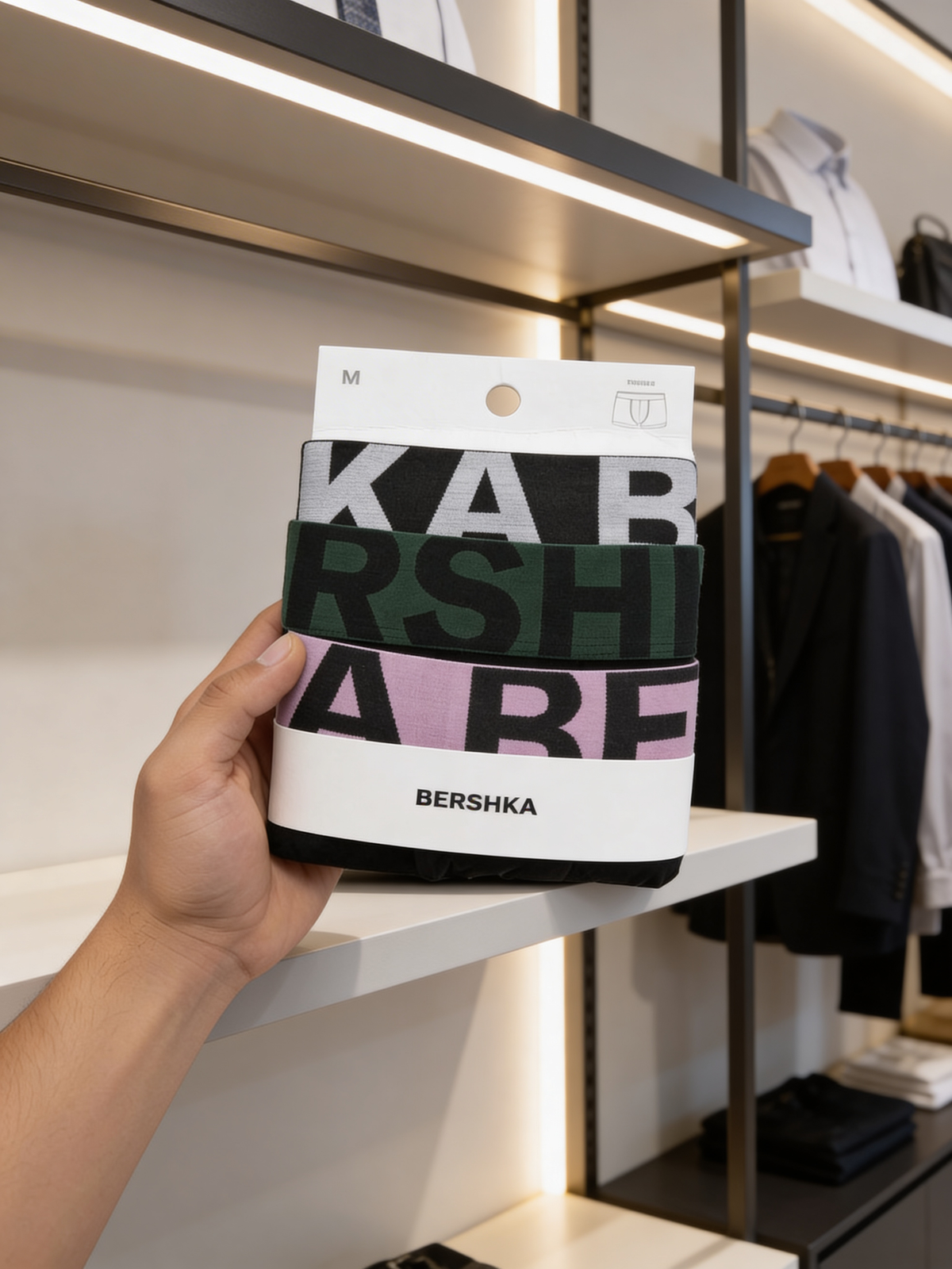 BERSHKA LUXSURY BOXERS