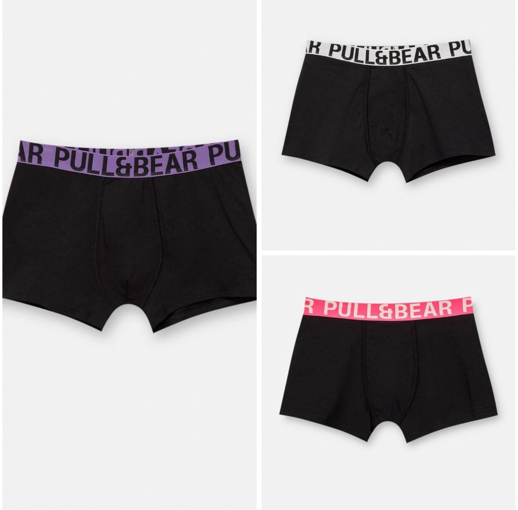 PULL&BEAR PURPLE BOXERS