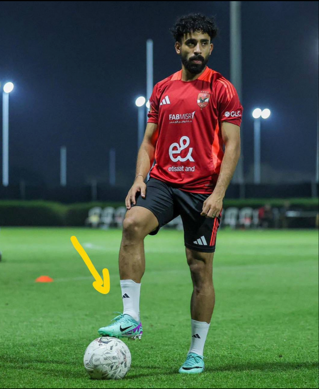 Adidas قطن - لسان